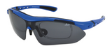 Basto 102 Prescription Cycle and Sports Glasses - Blue