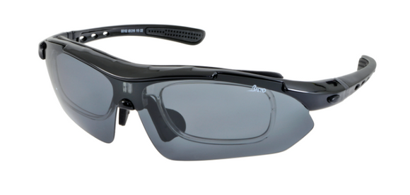 Basto 102 Prescription Cycle and Sports Glasses - Black